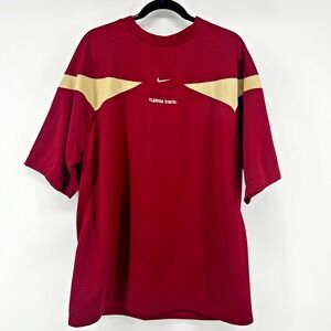 Nike Dri-FIT Florida State University Seminoles Performance Tee Men's Size Large